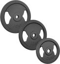 Hantelscheiben | Gewichtsscheiben | Gusseisen | 30/31 mm | mit Griffen | 5 Kg - 20 Kg |